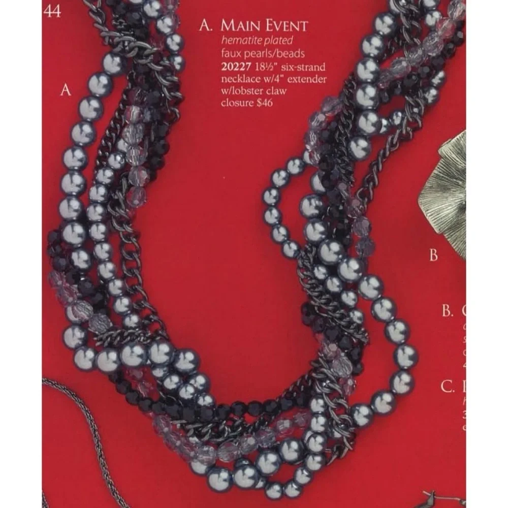 Premier Designs MAIN EVENT Multi-strand 7.5